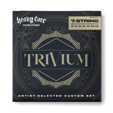 Dunlop Trivium Signature Guitar Strings, 7-String (.010–.063) .10–.63 strings