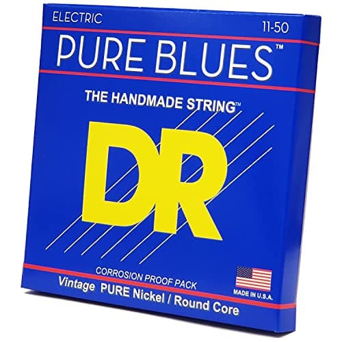 DR Strings Pure Blues PHR-11 Pure Nickel (.011–.050) .11–.50 strings