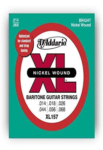 D'Addario EXL157 XL Nickel Wound Baritone Medium (.014–.068) .14–.68 strings