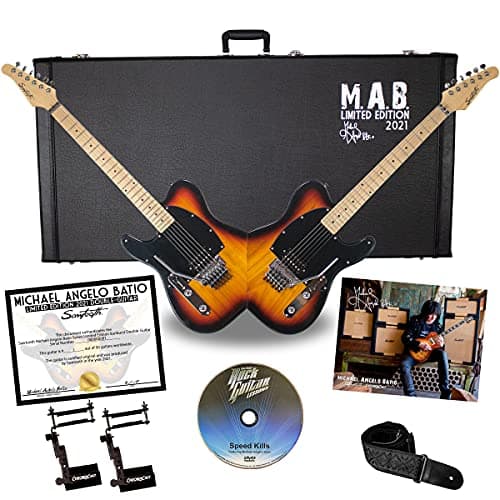 Sawtooth Michael Angelo Batio Limited-Edition Double-Guitar with Floyd Rose strings