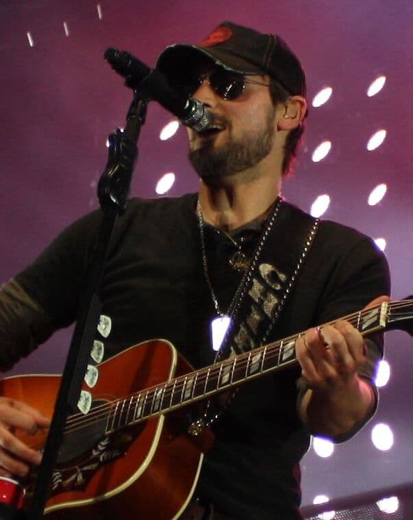 Eric Church, country singer-songwriter and Epiphone/Gibson signature artist