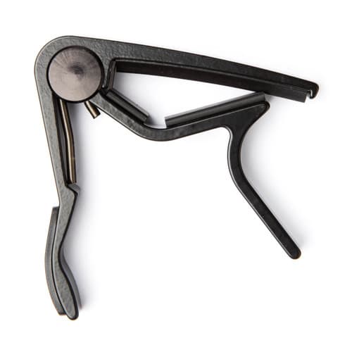 Dunlop Trigger Capo Acoustic Curved, Black (83CB) strings