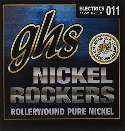 GHS Nickel Rockers R+EJM Custom Medium (.011–.052) .11–.52 strings