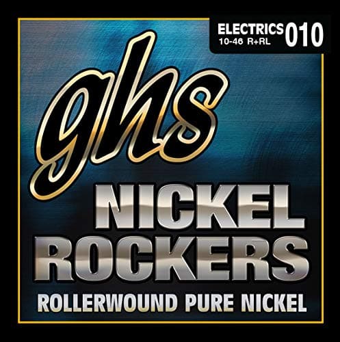 GHS Nickel Rockers R+RL, pure nickel (.010–.046) .10–.46 strings