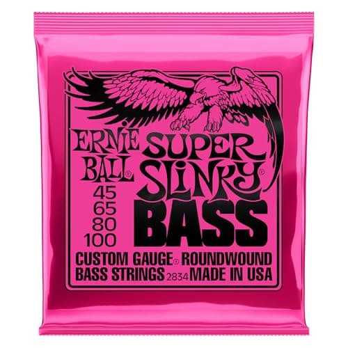 Ernie Ball Super Slinky Bass (.045-.100) .45–.100 strings