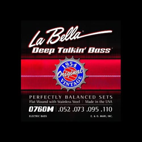 La Bella 0760M Deep Talkin' Bass Originals (.052–.110) .52–.110 strings