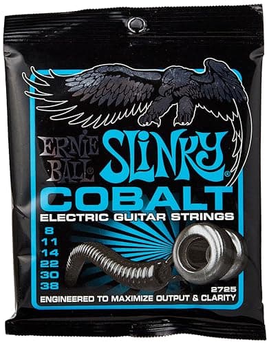 Ernie Ball Extra Slinky Cobalt (.008–.038) .8–.38 strings