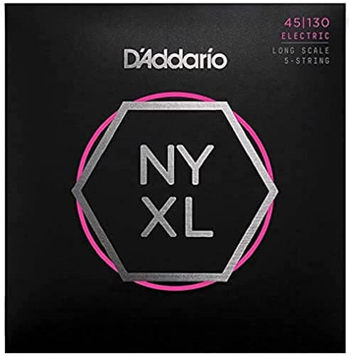D'Addario NYXL50105 Nickel Wound Bass Medium (.050-.105) .50–.105 strings
