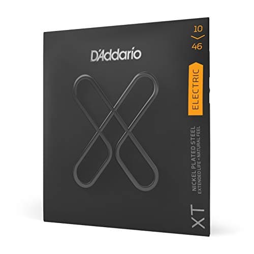 D'Addario XT Nickel Coated XTE1046 (.010–.046) .10–.46 strings