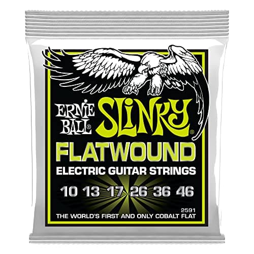 Ernie Ball Regular Slinky Cobalt Flatwound (.010–.046) .10–.46 strings