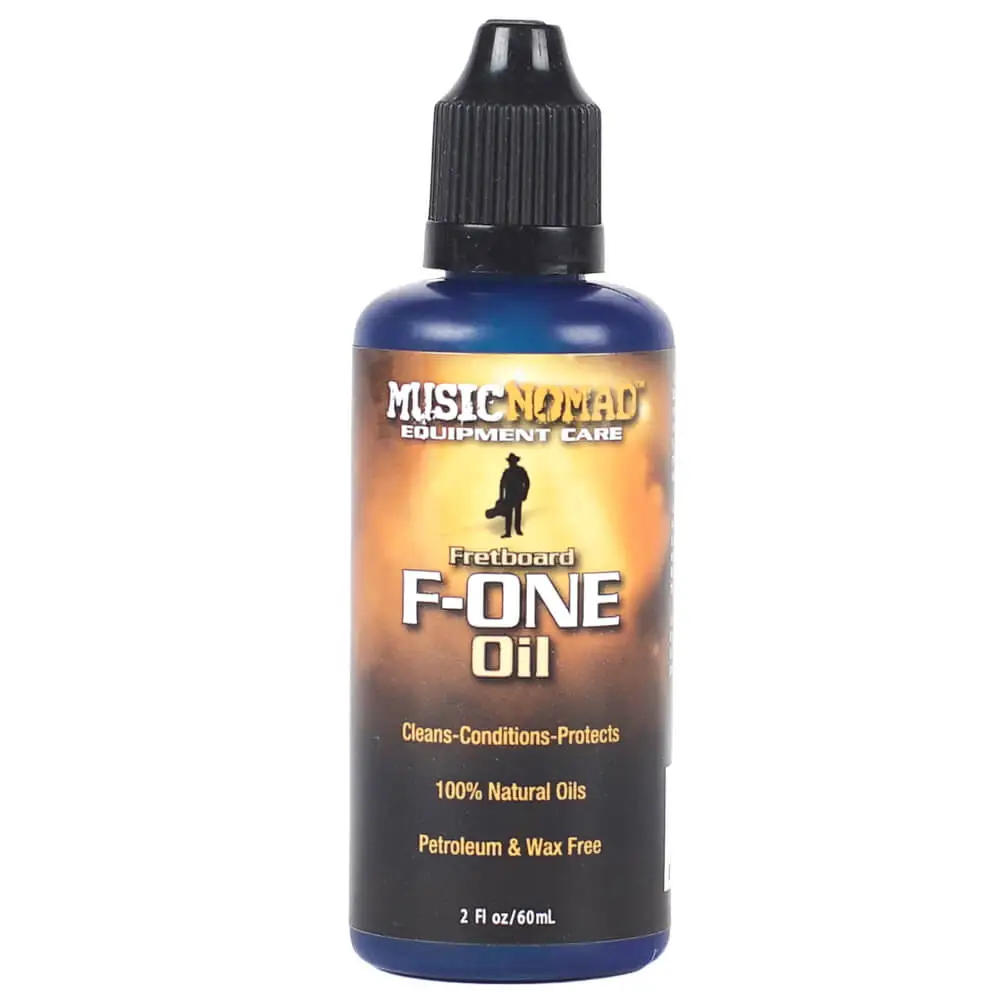 MusicNomad F-ONE Fretboard Oil Cleaner and Conditioner (MN105) strings