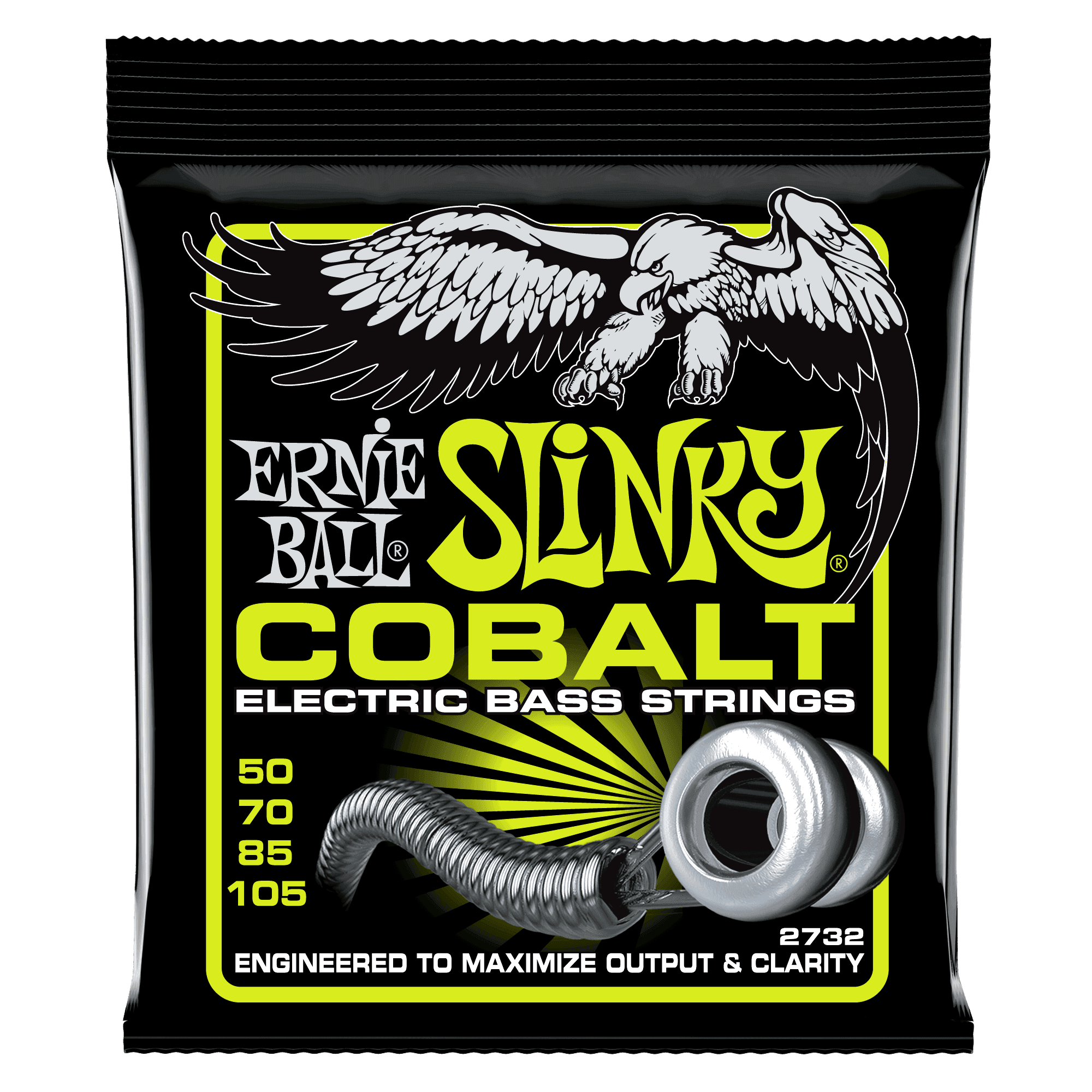 Ernie Ball Regular Slinky Cobalt Bass (.050–.105) .50–.105 strings