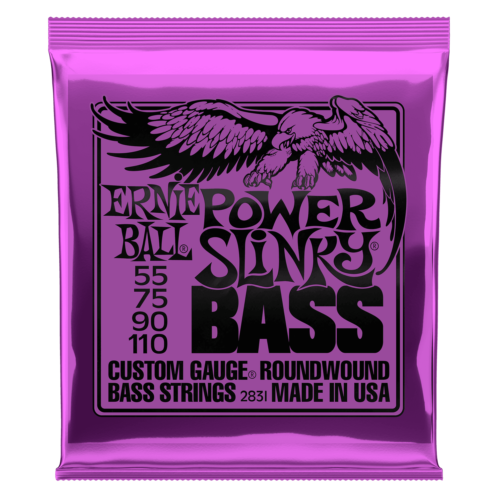 Ernie Ball Power Slinky Bass (.055–.110) .55–.110 strings