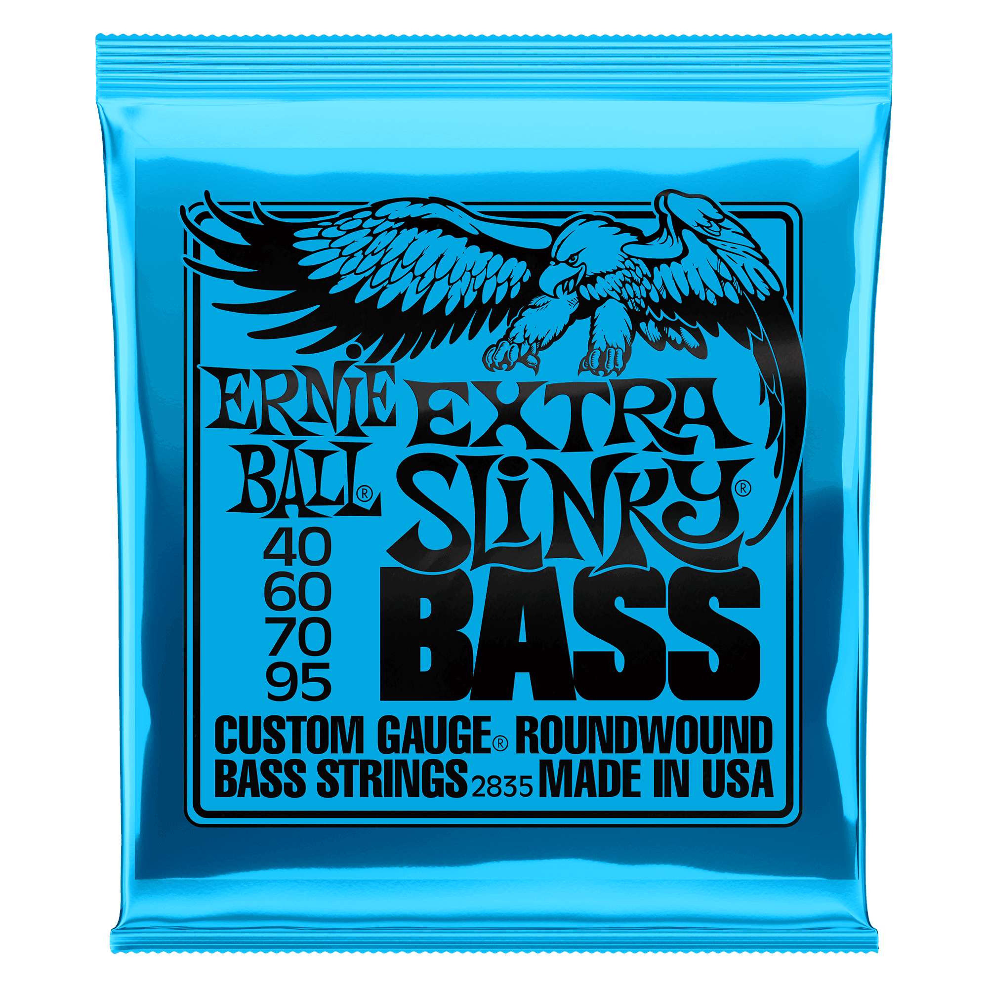 Ernie Ball Extra Slinky Bass (.040–.095) .40–.95 strings