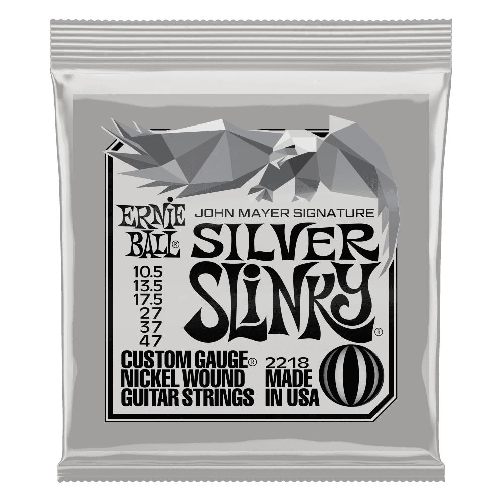 Ernie Ball Silver Slinky John Mayer Signature (.0105–.047) .10.5–.47 strings