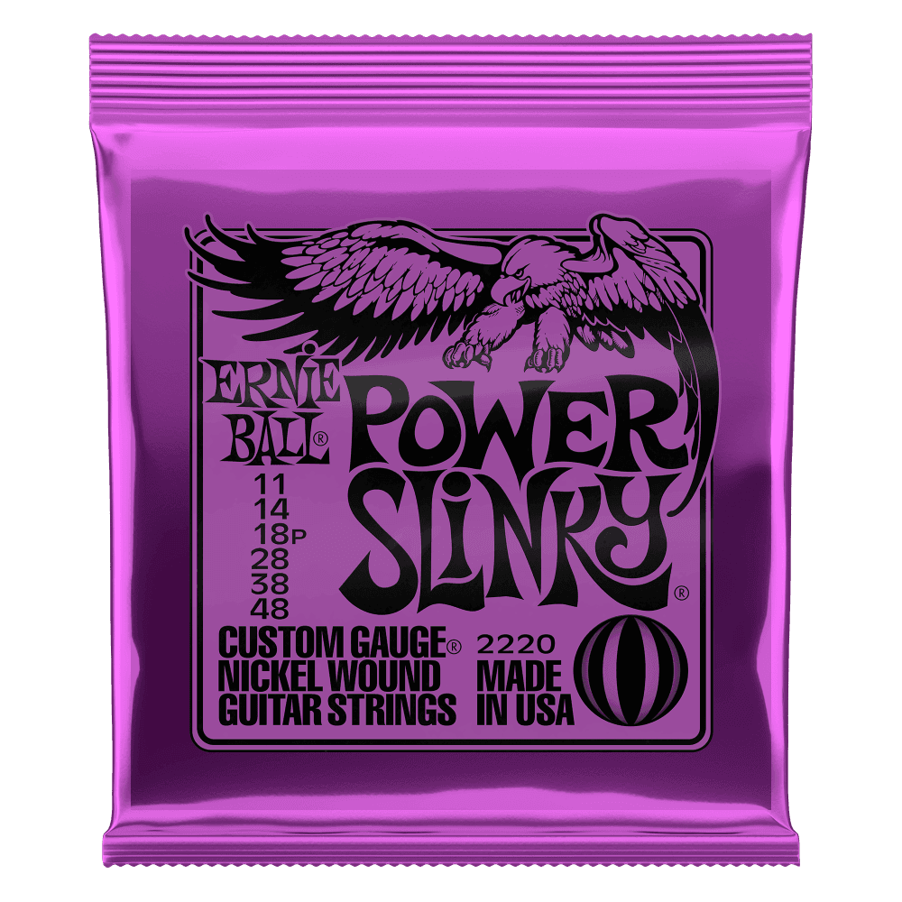 Ernie Ball Power Slinky 2220 Nickel Wound (.011–.048) .11–.48 strings