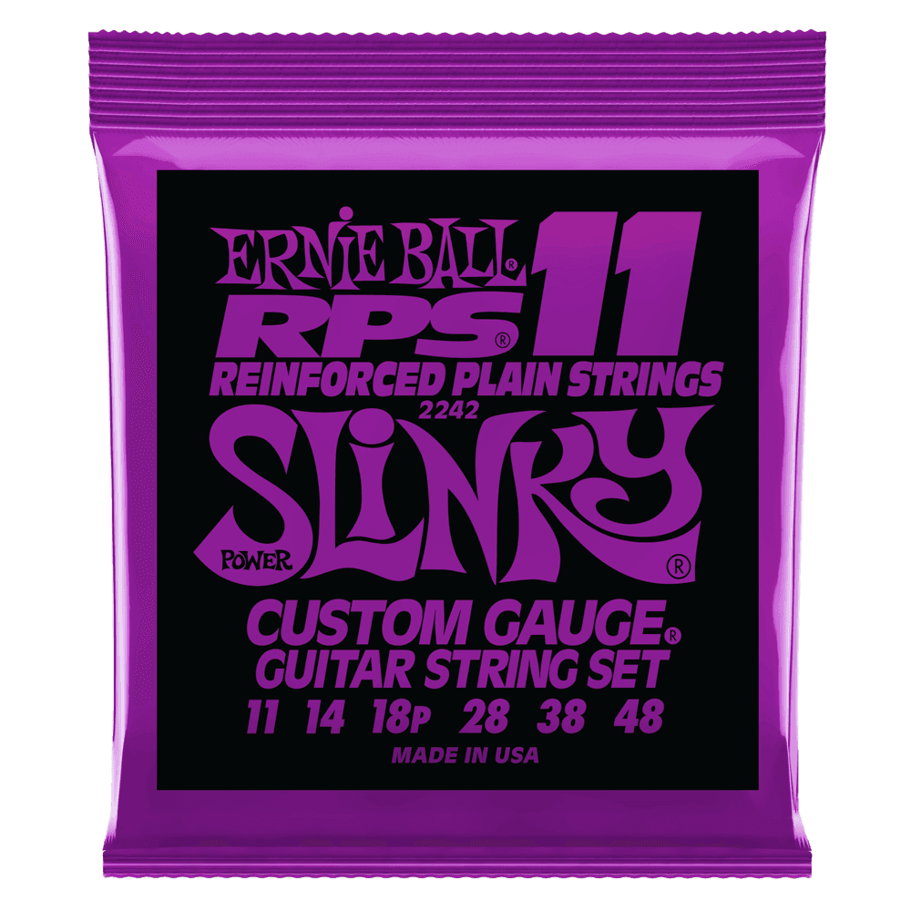Ernie Ball Power Slinky RPS 2242 (.011–.048) .11–.48 strings