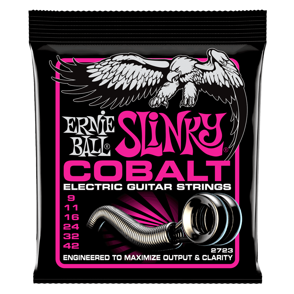 Ernie Ball Super Slinky Cobalt (.009–.042) .9–.42 strings