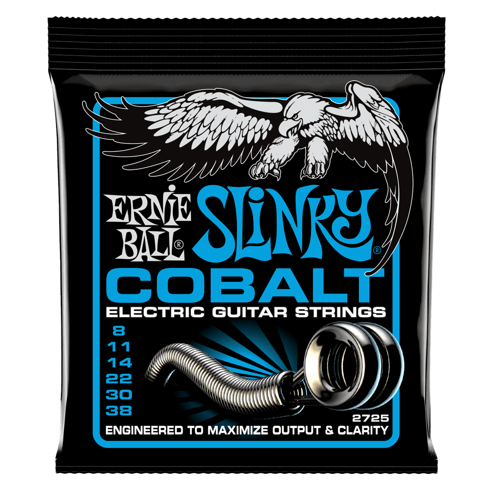 Ernie Ball Extra Slinky Cobalt (.008–.038) .8–.38 strings