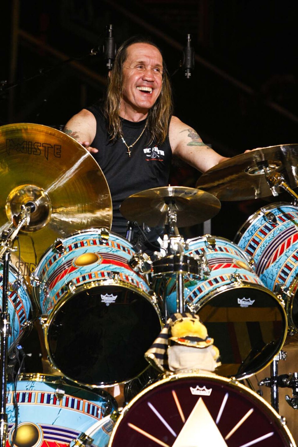 Nicko McBrain, drummer